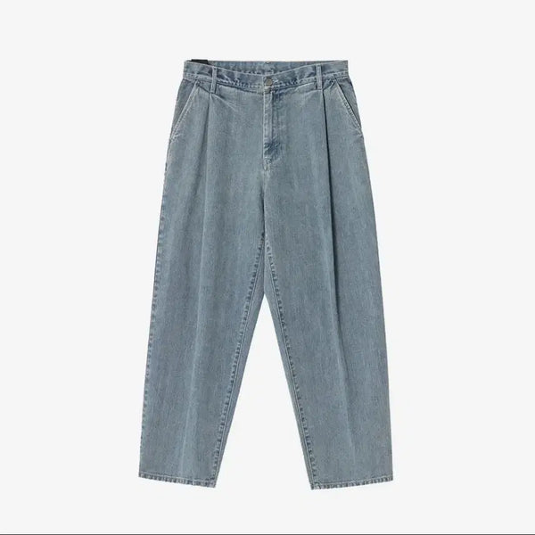 [BUNJANG] Noir Er Wide Denim Pants / 새상품) 노이어 noirer 와이드 데님 팬츠 팝니다.