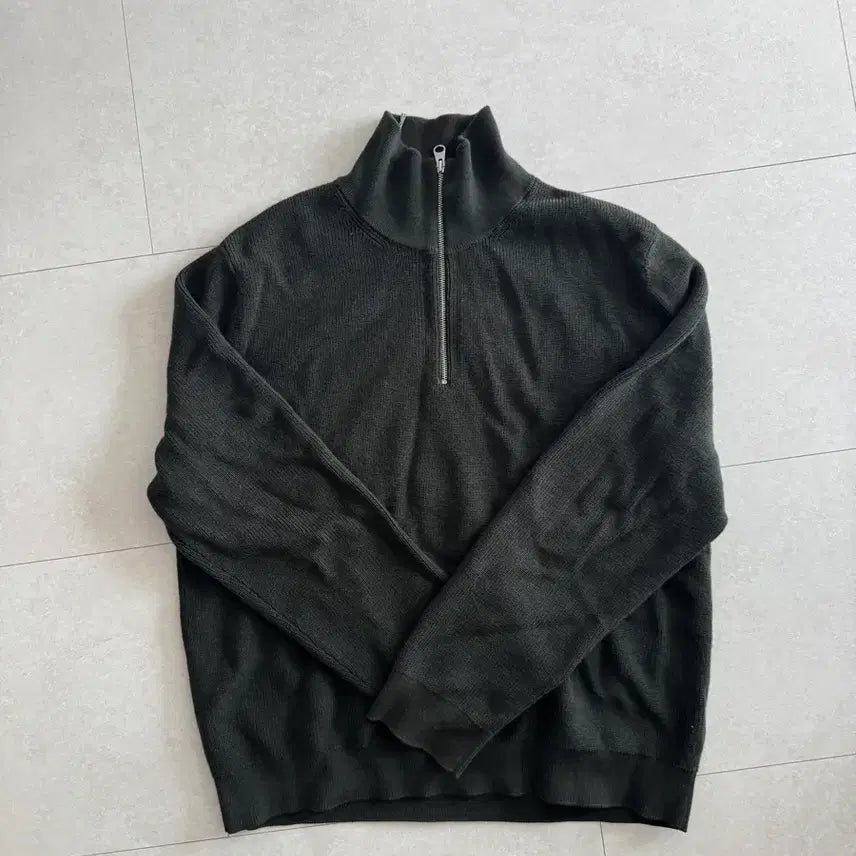 [BUNJANG] Arket Half Zip Knit XL / 아르켓 하프집업 니트(XL)