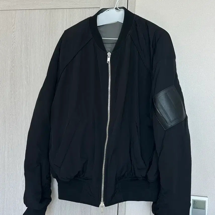 [BUNJANG] Juun.J Reversible MA-1 Jacket Grey Size 48 / 준지 리버서블 마원 48 그레이