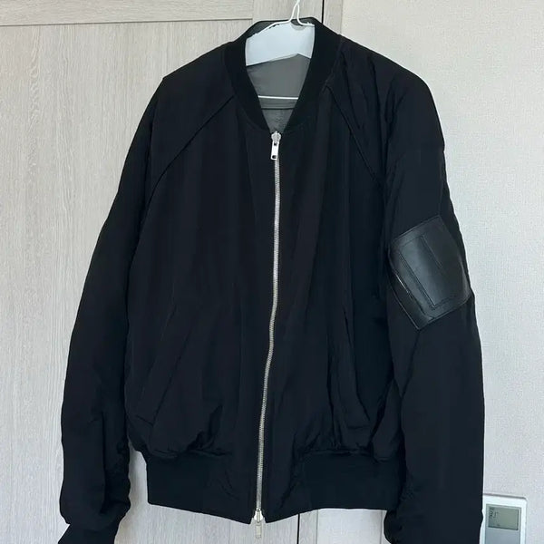 [BUNJANG] Juun.J Reversible MA-1 Jacket Grey Size 48 / 준지 리버서블 마원 48 그레이