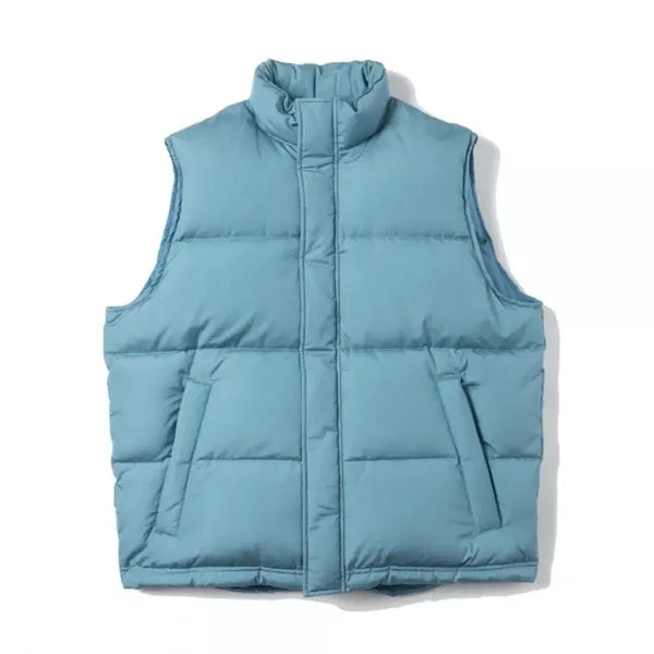[BUNJANG] Auralee Subin High Count Down Vest Blue Size 3 / 오라리 수빈 하이카운트 다운 베스트 블루 [3]