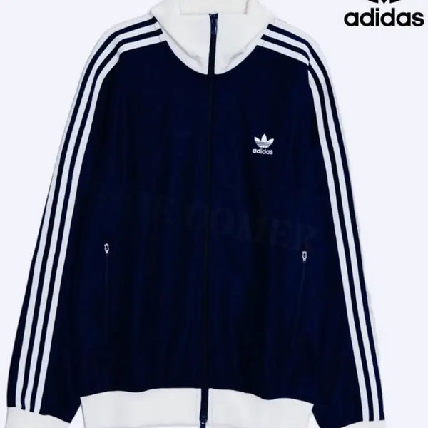 [BUNJANG] Adidas Beckenbauer Navy Jersey L / 아디다스 베켄바우어 네이비 져지