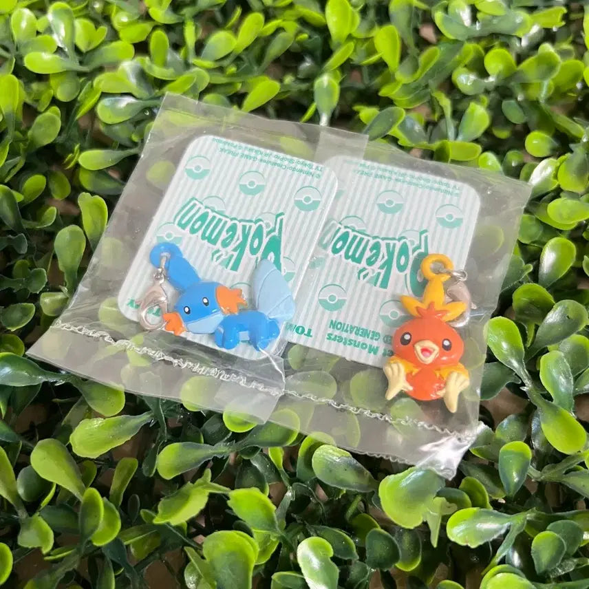 [BUNJANG] Pikachu Torchic Charm Keychain - Pokemon / 아차모 참 키링 포켓몬스터