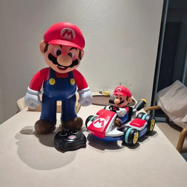 [BUNJANG] Super Mario Figure & Kart Set / 슈퍼마리오 피규어 & 카트 세트