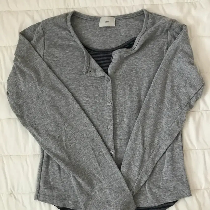 [BUNJANG] Thus Layered T-Shirt / thus 레이어드티