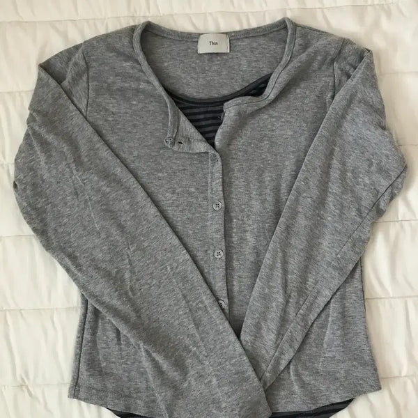[BUNJANG] Thus Layered T-Shirt / thus 레이어드티