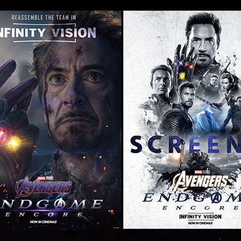 [BUNJANG] Avengers: Endgame Encore ScreenX Poster (CGV) / 어벤져스 엔드게임 앙코르 스크린엑스 포스터(cgv)