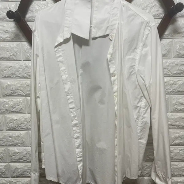 [BUNJANG] White Button-Up Shirt / 화이트 셔츠