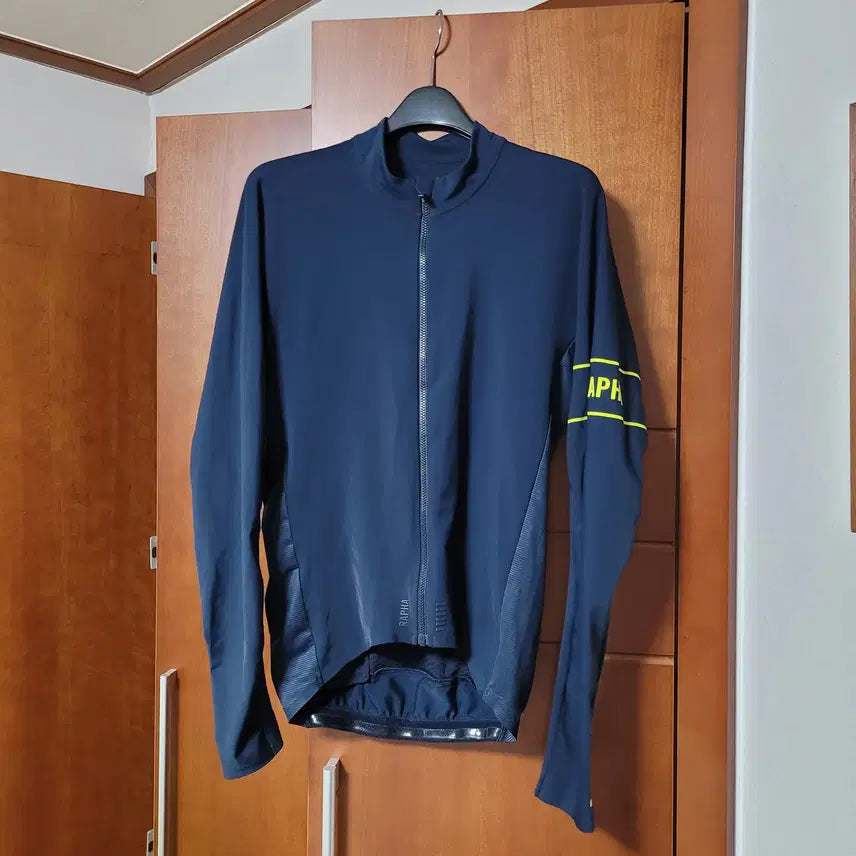 [BUNJANG] Rapha Pro Team Long Sleeve Thermal Jersey Navy / 라파 프로팀 긴팔 써멀 져지 네이비