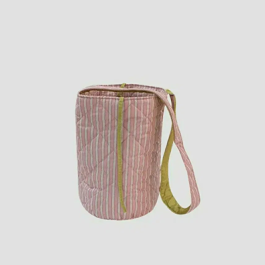[BUNJANG] Quilted Stripe Bag / 퀼팅 스트라이프백