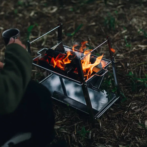 [BUNJANG] Snow Peak Fireplace Grill SR / [새상품] 스노우피크 캠핑 화로대SR
