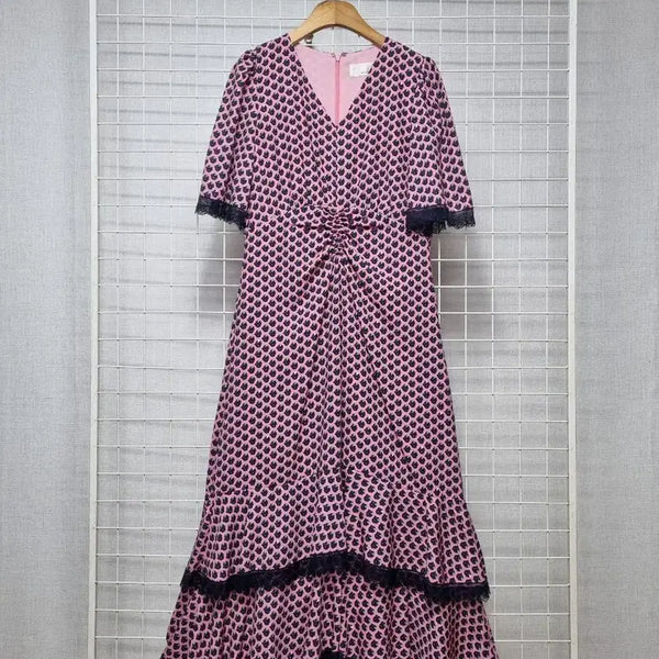 [BUNJANG] Lenibon Ruffle Tiered Dress Size S / 레니본 캉캉 원피스 S