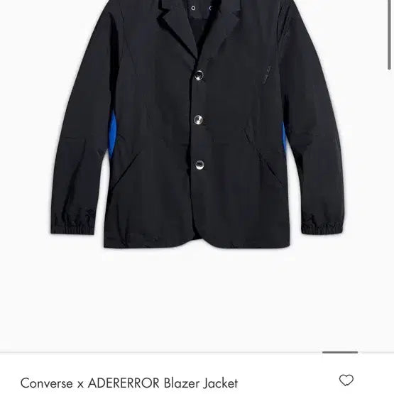 [BUNJANG] Ader Error x Converse Collaboration Blazer Jacket (Asia L, Noir) / asia L) 아더에러X컨버스 블레이저 팝니다