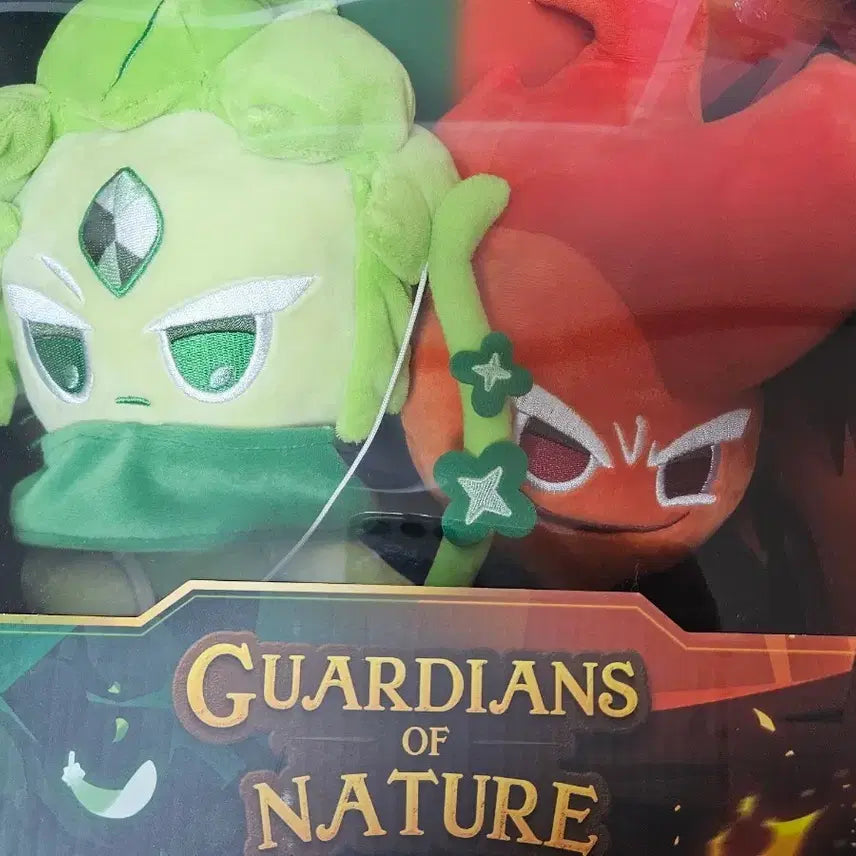 [BUNJANG] Cookie Run Wind Archer & Fire Spirit Doll Set / 쿠키런 바람궁수,불꽃정령 인형 세트