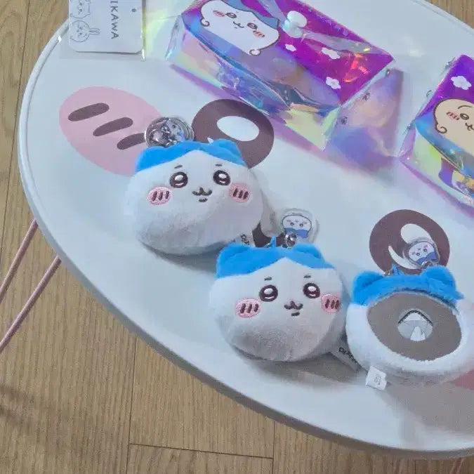 [BUNJANG] Chiikawa Lucky Draw Keychain Pouch Table Set / 치이카와 먼작귀 키링 파우치 테이블