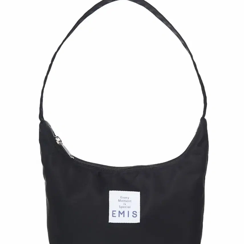 [BUNJANG] Emis Hobo Shoulder Bag Black / 이미스 호보 숄더백 블랙