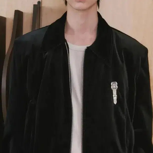[BUNJANG] WAVINESS Velvet Jacket Size 2 / 웨이비니스 벨벳자켓 2사이즈