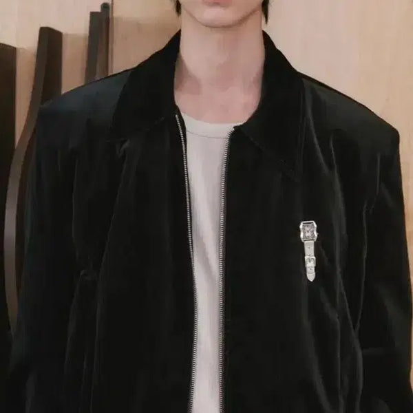 [BUNJANG] WAVINESS Velvet Jacket Size 2 / 웨이비니스 벨벳자켓 2사이즈