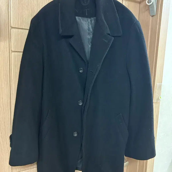 [BUNJANG] Trad Club INITIAL Black Coat 95 / INITIAL by Trad Club 블랙 코트 95