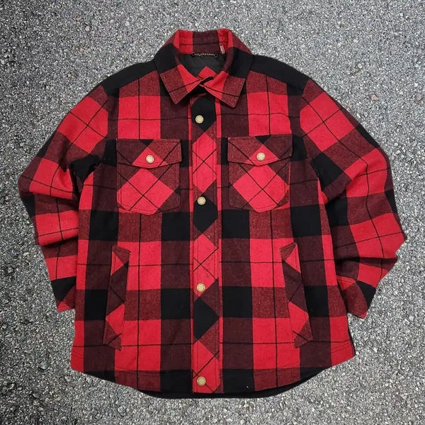 [BUNJANG] Pendleton Twin Pocket Buffalo Check Flannel Jacket M / 펜들턴 Pendleton 트윈 포켓 버팔로 체크 플란넬 자켓 M