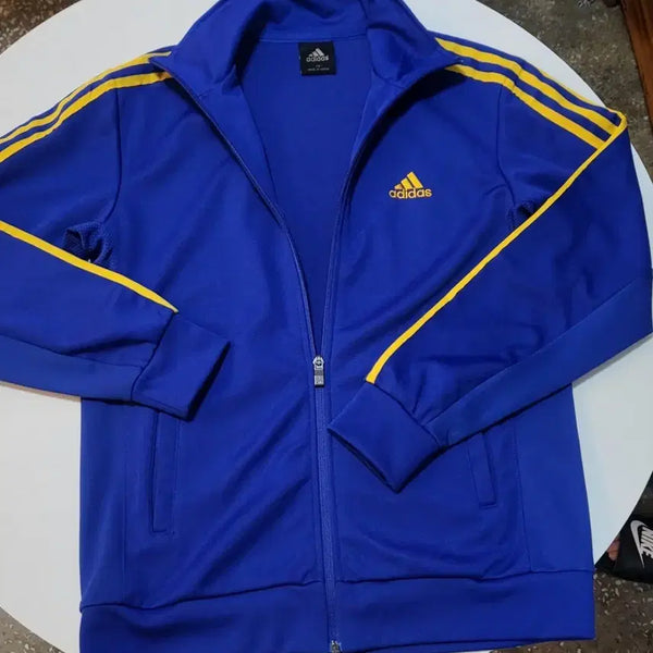[BUNJANG] Adidas Track Top Blue Yellow / 아디다스 트랙탑 블루 옐로우