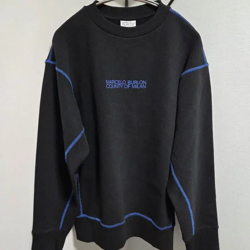 [BUNJANG] Marcelo Burlon Mad Face Chopped Sweatshirt / Marcelo Burlon Mad Face Chopped sweatshirt
