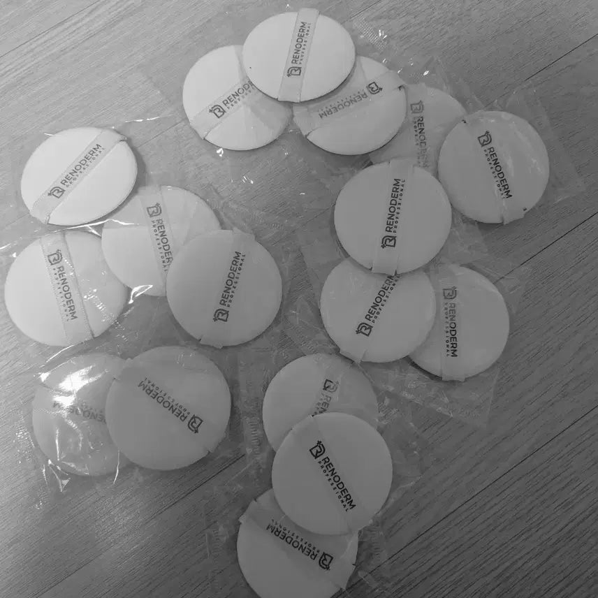 [BUNJANG] Lenoderm Cushion Puff (17 pcs) / 레노덤 쿠션 퍼프 17개