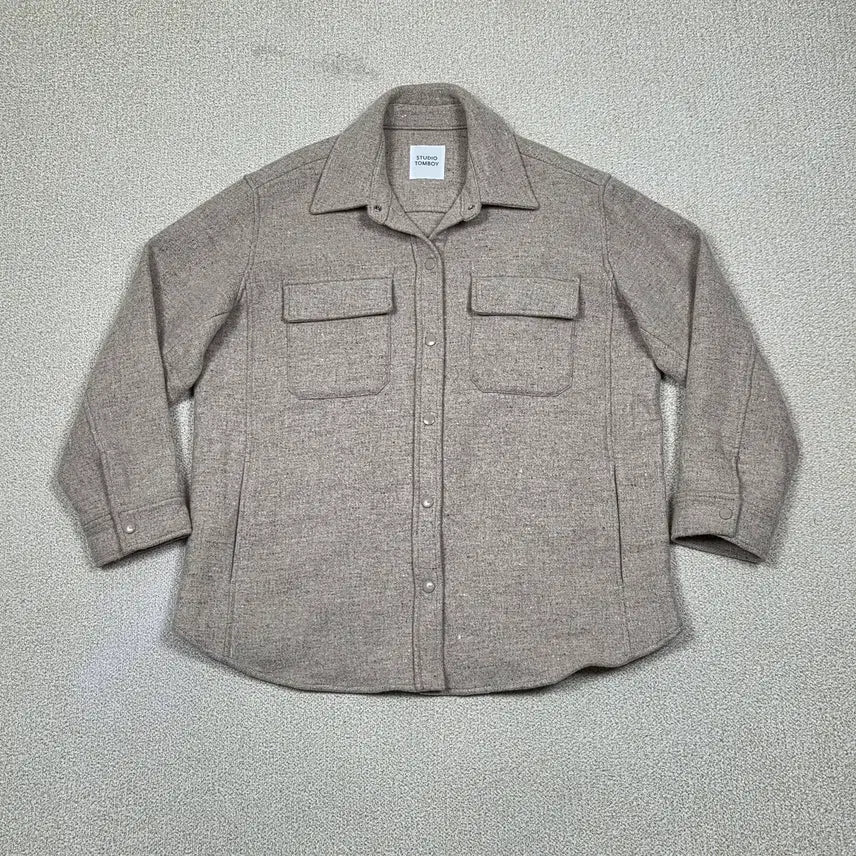 [BUNJANG] STUDIO TOMBOY Wool Alpaca Blend Flap Pocket Jacket / [스튜디오 톰보이] 울 알파카 혼방 플랩 포켓 자켓 | A00881