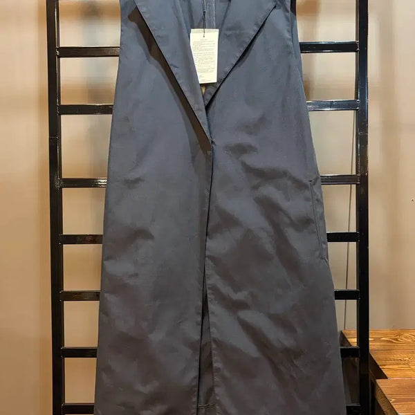 [BUNJANG] Renoma Dark Navy Long Vest Jacket Size 5 / [사이즈 5] 레노마 다크네이비 롱 베스트 자켓 2.5