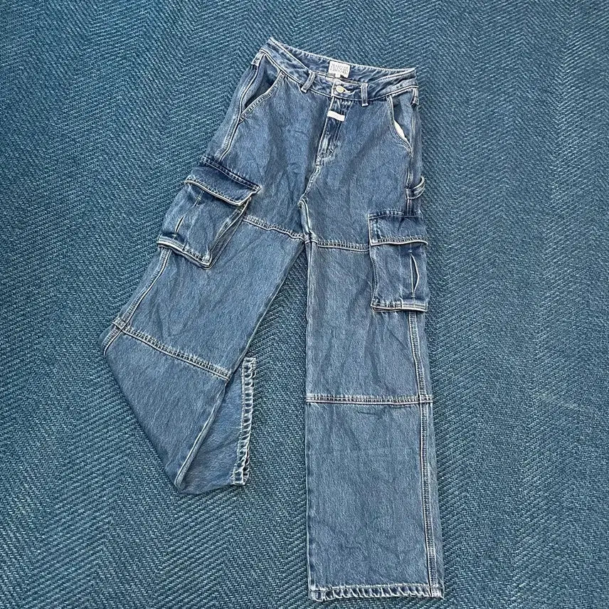 [BUNJANG] Marithe Francois Girbaud Cargo Jeans Women's Size 25 / [여성25] 마리떼프랑소와저버 카고 청바지 만원샵