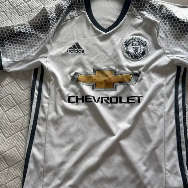 [BUNJANG] Manchester United 3rd Jersey White Adidas / 맨체스터 유나이티드 3rd 유니폼 흰색 Adidas