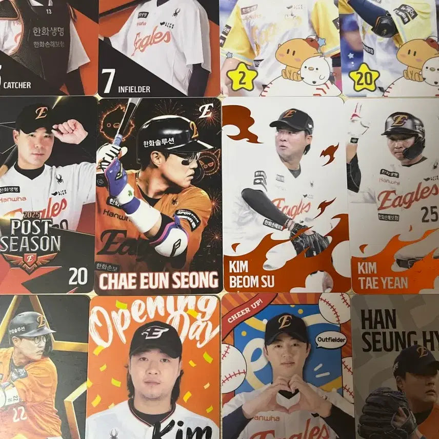 [BUNJANG] Hanwha Eagles Photocard / 한화 이글스 포토카드
