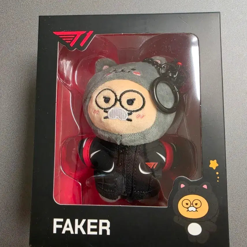 [BUNJANG] T1 Faker Chunsik Doll Keychain / T1 페이커 춘식이 인형키링