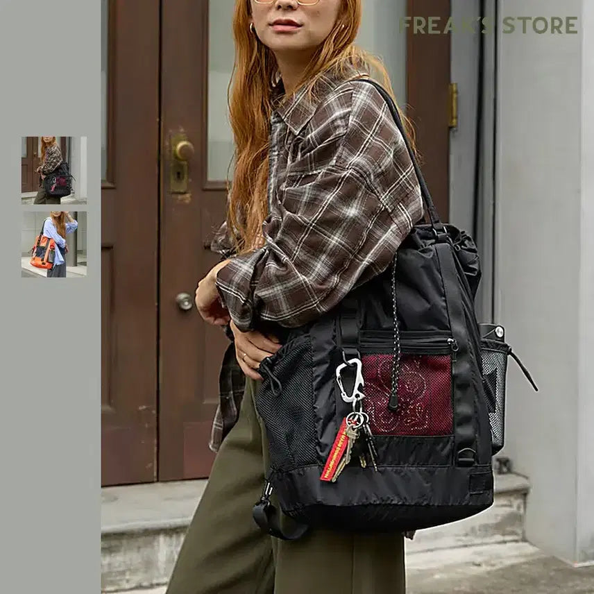 [BUNJANG] Freesstore Yosemite Strap Transformer 2-Way Backpack Tote Bag / 요세미티스트랩 트랜스포머 2WAY 백팩 토트백