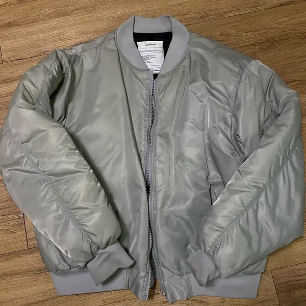 [BUNJANG] Maison Minedd Gray Blouson Size 105 / 105] 메종미네드 블루종 그레이