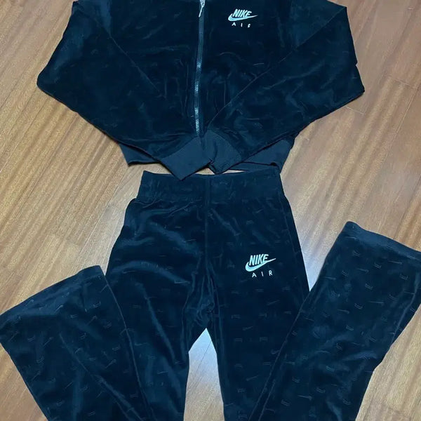 [BUNJANG] Nike Velvet Tracksuit Set / 나이키 벨벳 트레이닝 세트(정품)