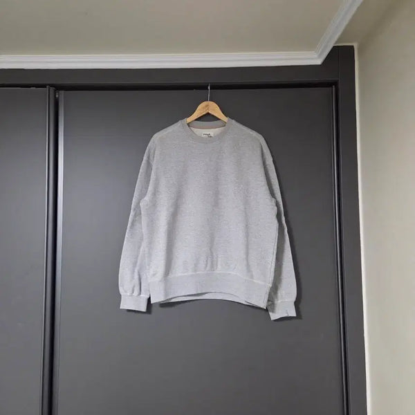 [BUNJANG] Roughside Oversized Sweatshirt Melange Gray / [1] 러프사이드 오버사이즈 스웻셔츠 멜란지 그레이 / 맨투맨 오버사이즈드