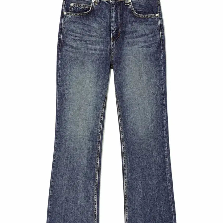 [BUNJANG] Glowny Bell High-Rise Bootcut Denim / 글로니 벨 하이라이즈 부츠컷 데님