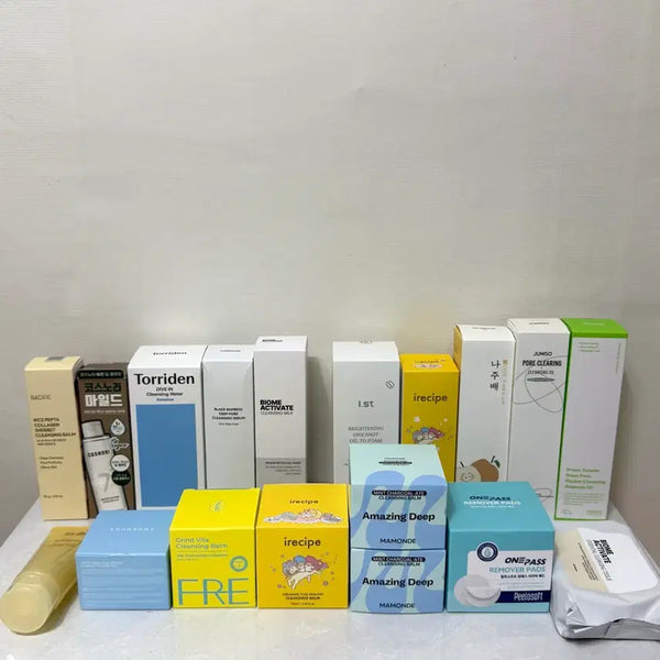 [BUNJANG] Hanyul Deep Cleansing Oil & Balm Assortment / ₩4,900~ 클렌징오일 클렌징밤 클렌징워터 리무버 클렌징밀크 클렌징세럼 딥클렌징 한율