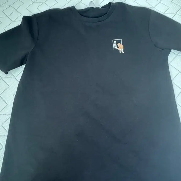 [BUNJANG] Fila Black Short Sleeve T-Shirt / 휠라 반팔 티셔츠 블랙