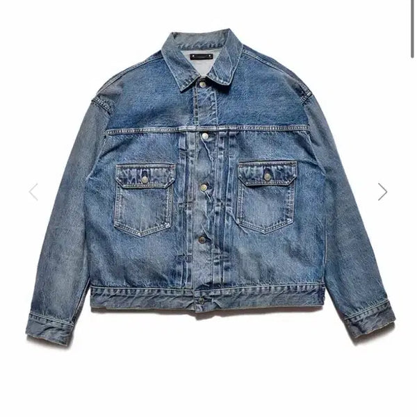 [BUNJANG] Minedenim Denim Jacket E.BF-GJKT USD Size 1 / 마인데님(minedenim) 데님자켓 E.BF-GJKT USD (1)