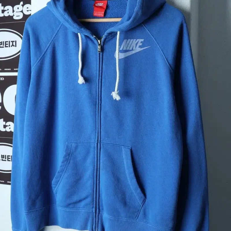 [BUNJANG] Nike Tech Pack Full-Zip Hoodie - Blue (Old School) / (L) 나이키 후드집업 테크팩 블루 올드스쿨-H39756