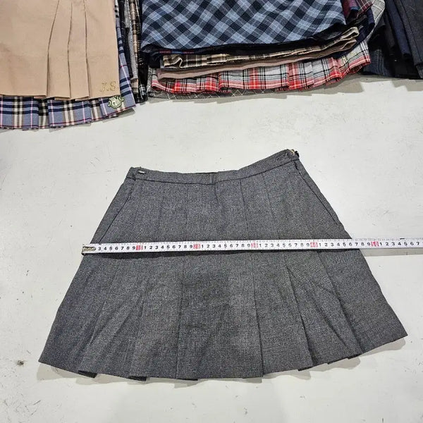 [BUNJANG] Used School Uniform Skirt Size 71 / 중고 교복치마 사이즈 71 짧치