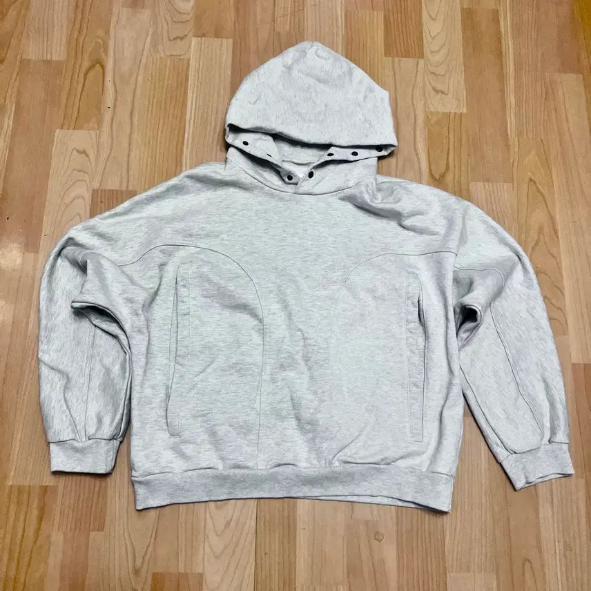 [BUNJANG] Grailz Geometry Hoodie Header Grey / (1) 그레일즈 지오메트리 후드 헤더 그레이