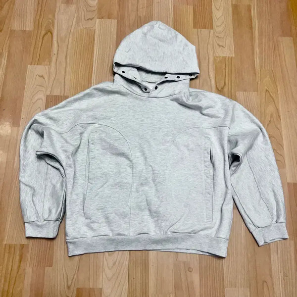 [BUNJANG] Grailz Geometry Hoodie Header Grey / (1) 그레일즈 지오메트리 후드 헤더 그레이