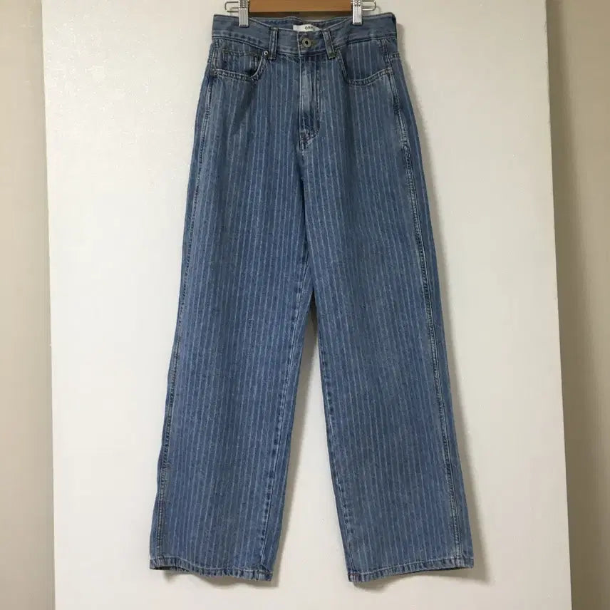 [BUNJANG] ORR Stripe Denim Pants XS / 26 ORR 오르 스트라이프 데님 팬츠 xs