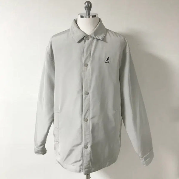[BUNJANG] Kangol Men's Grey Coach Jacket M / 캉골 남성그레이코치자켓M 호호상점