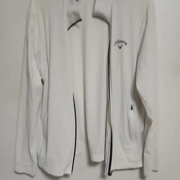 [BUNJANG] Callaway White Zip-Up Jacket 100 / 캘러웨이 화이트 집업 자켓100