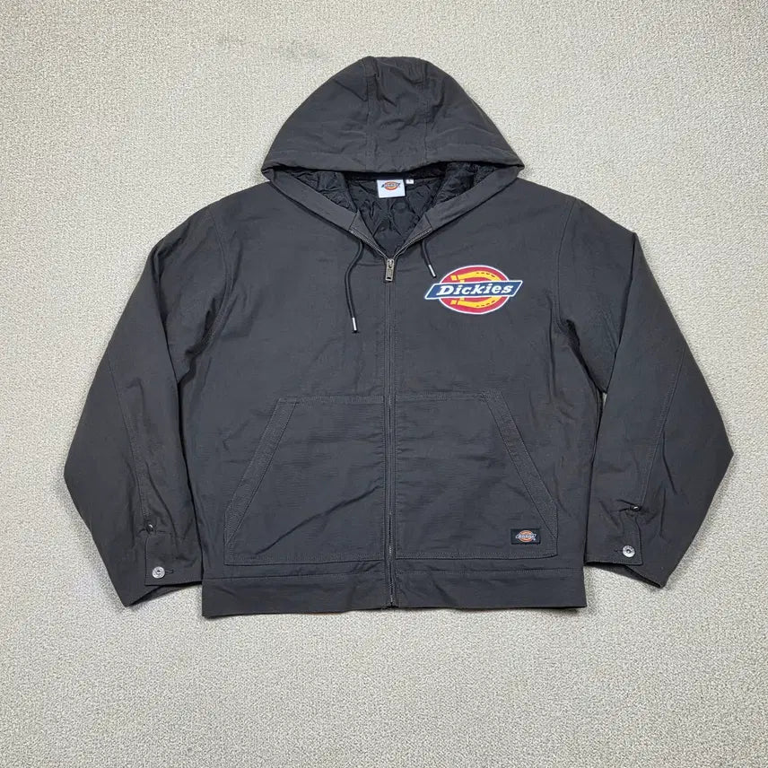 [BUNJANG] Dickies Quilting Lined Hooded Canvas Work Jacket / [디키즈] 퀼팅 라이닝 후드 캔버스 워크 자켓 | A00875