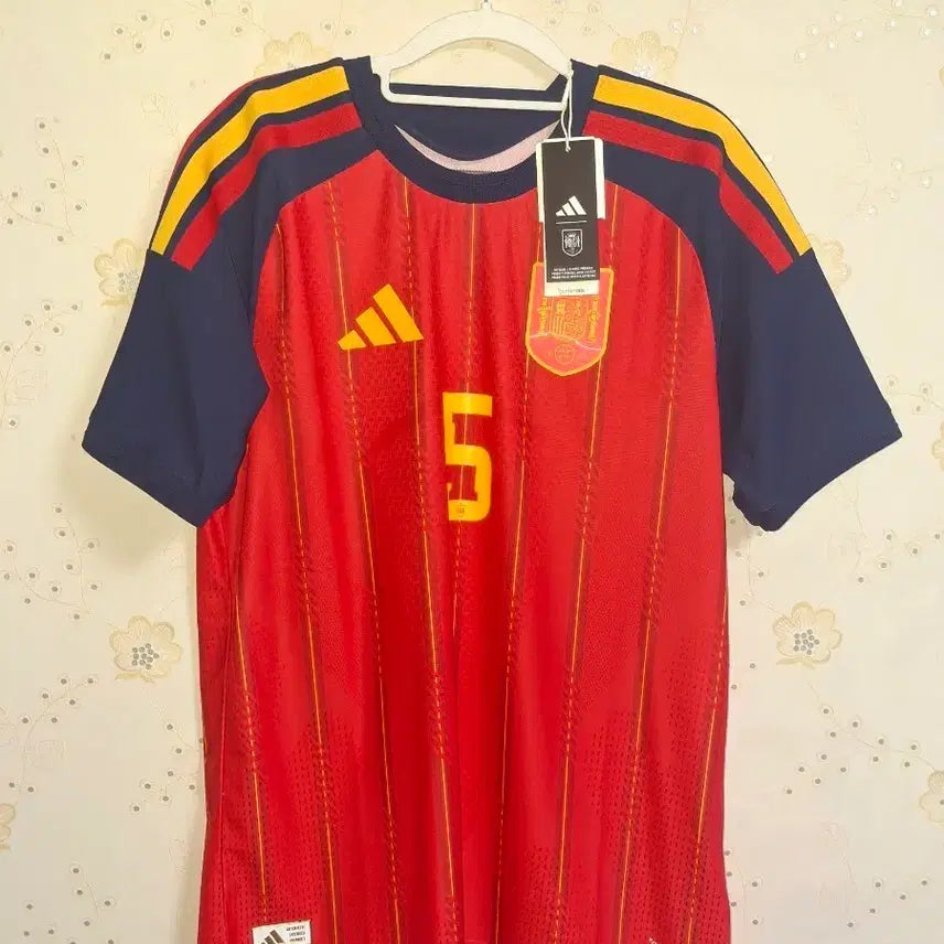 [BUNJANG] Marcos Llorente Spain Authentic Home Jersey L / 26-28 스페인 어센틱 홈 마르코스 요렌테 택채